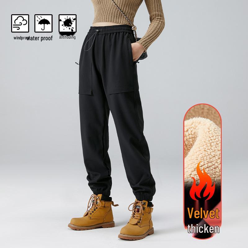 Pantalon de randonnée softshell coupe-vent et imperméable pour femmes de Bird, adapté aux sports de plein air et aux loisirs de printemps, d'automne et d'été.