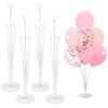 Balloon Stick Kit Table & Floor Stand with Base for Party Decorations, Weddings, Birthdays, and Outdoor Events.