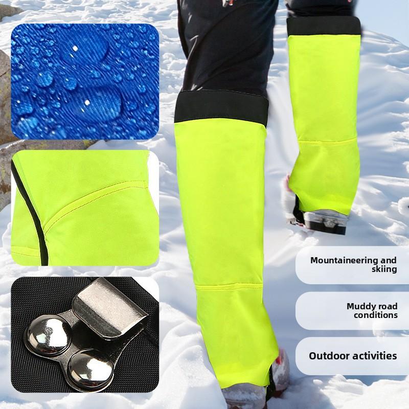 Verlängerte Outdoor Multifunktionale Bergsteigen Skifahren Leggings Wüstenwandern Sandkontrolle Insektenkontrolle Atmungsaktive Leggings Fußabdeckung