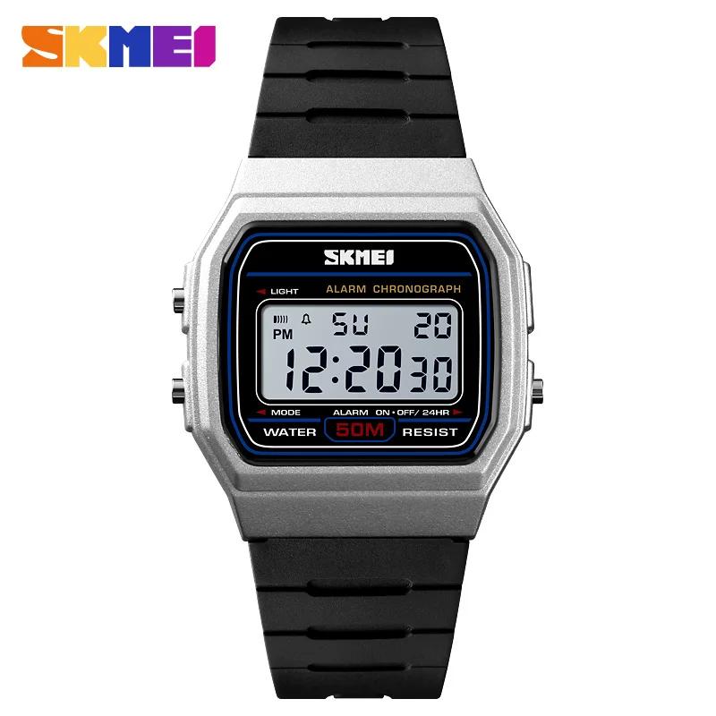 SKMEI 1412 Digitale Horloge voor Vrouwen Koppel Countdown Waterdicht Sport Datum Week Dames Polshorloges Meisjes Klok 1328 Relogio Feminino