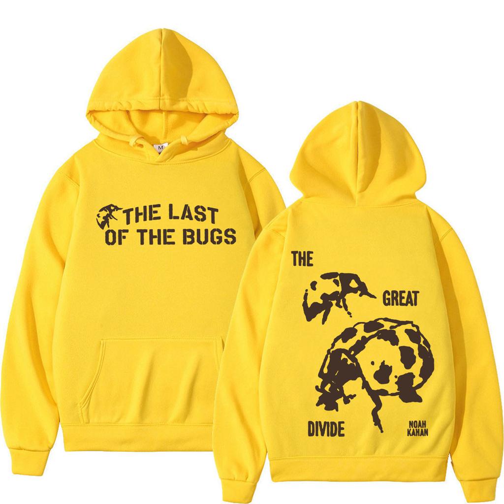 Noah Kahan The Great Divide Tour 2026 Graphic Hoodie neutral Harajuku Pullover Long-sleeved Loose Casual Oversized Sweatshirt