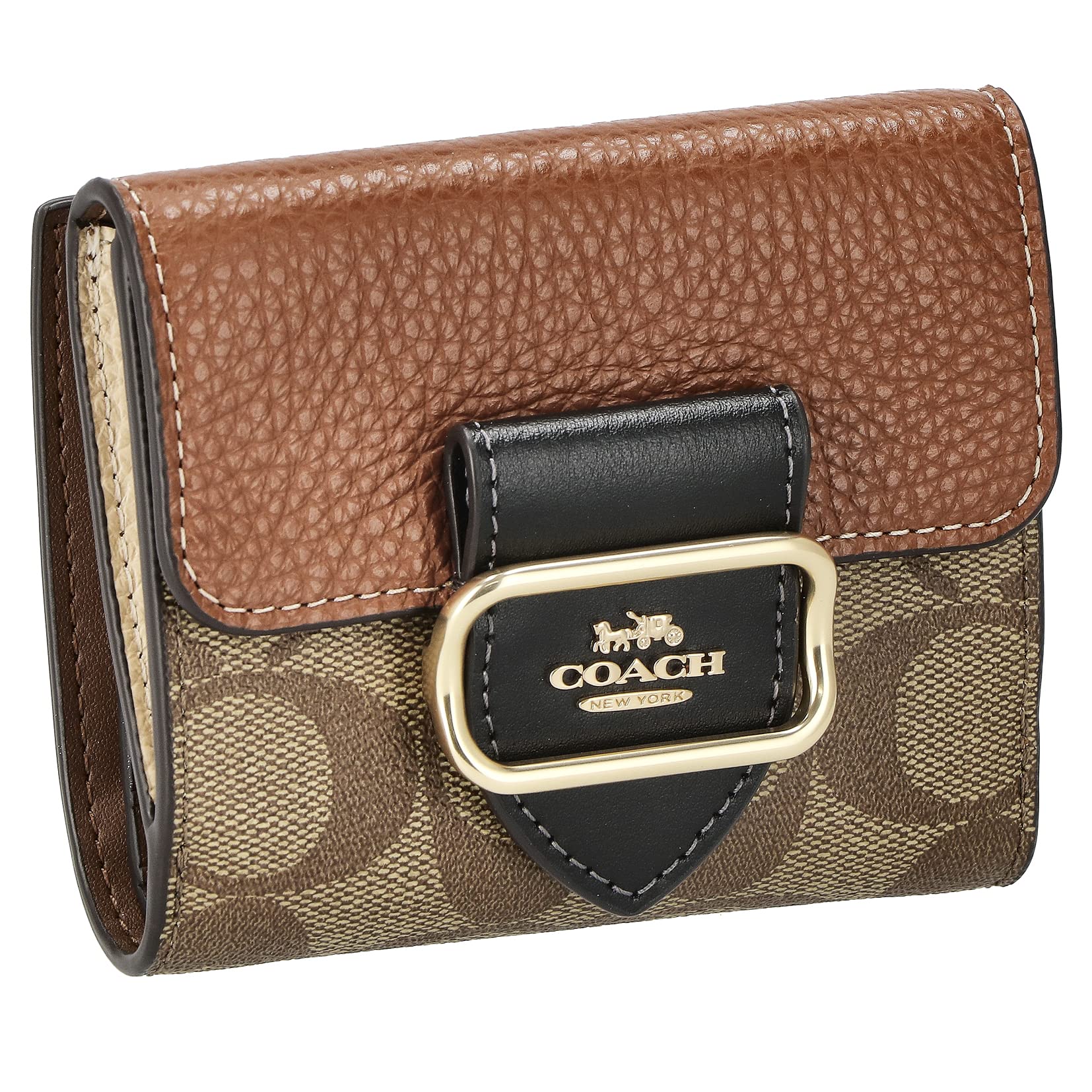 

Bifold Wallet CF472 Signature [Coach] Women s Im/KhakiMulti [Item]