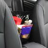 Large Capacity Car Seat Back Middle Organizer Elastic Storage Bag Holder Pouch