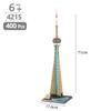 New York Burj Khalifa Tower Building Blocks - MOC City Architecture Model Kits DIY Bricks Toys Birthday Gifts for Adults