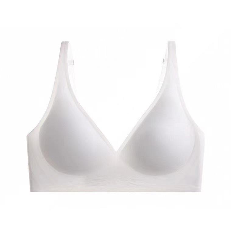 Reggiseno a Fascia in Lattice Gelatina Senza Cuciture: Senza fili, Leggero, Sollevamento regolabile per donna
