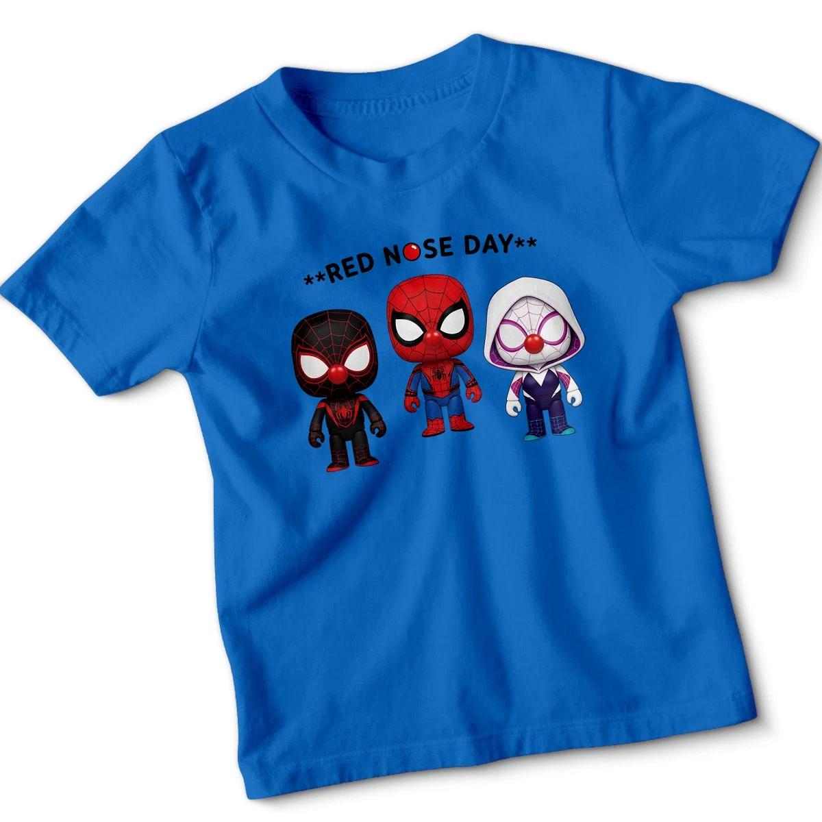 Red Nose Day 2026 Kids T Shirt Funny Charity Relief School Event Boys Girls Xmas 110