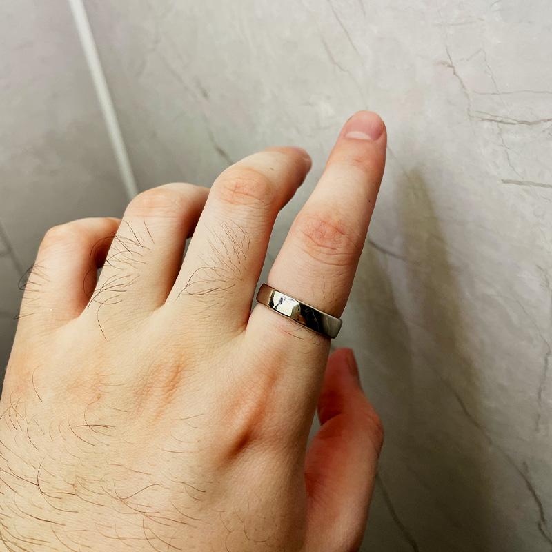 

Классическое 5мм 9мм Полированное Глянцевое Однотонное Кольцо-Бенд из Цинкового Сплава для Мужчин и Женщин Регулируемое Открытое Кольцо Циркониевые Аксессуары Подарок для Влюбленных resizable