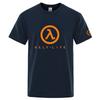 2025 Half Life Game 1998 Summer Unisexs Round Neck Casual Top Thin Cotton Short Sleeved New Trendy Breathable Tshirt