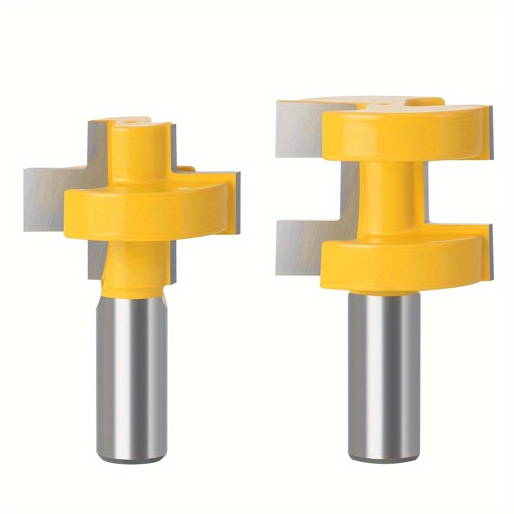 Shank Square Tooth Mortising Chisels - Woodworking Milling Tools for Mortise and Tenon Joints, Flooring, and Laminated Boards