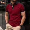 Modern Men's Short Sleeve Polo Shirt, Casual & Comfortable for Daily Wear