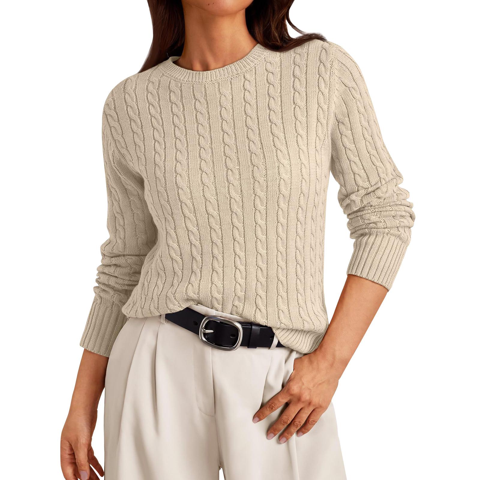 

Женские повседневные топы Модные топы с длинным рукавом M бежевый