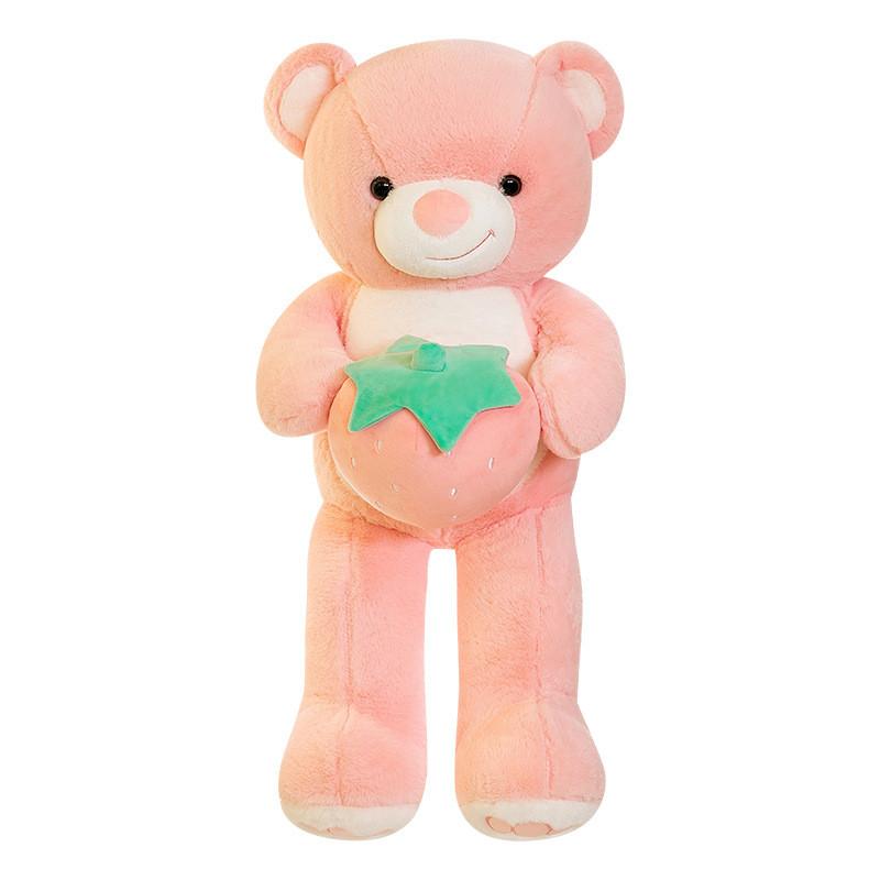 Bear Hug Strawberry Plush Toy Cartoon Stuffed Animal Doll Decoration Gifts Kids