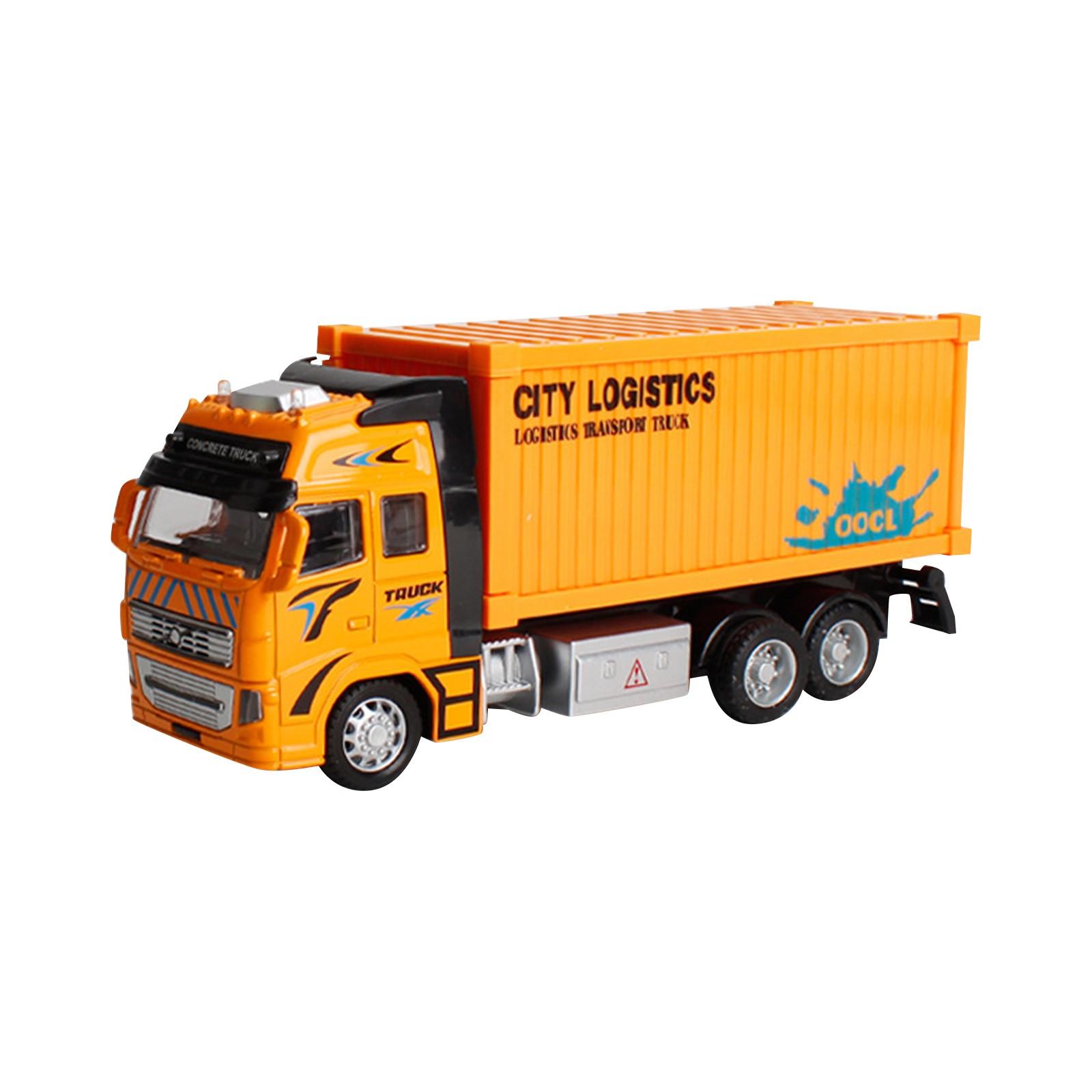 

Пропорционально уменьшенная модель инженерного транспортного средства из сплава, игрушка, детский подарок, игрушечная модель транспортного средства One Size