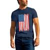 American Flag Shirts for Men USA 4th of July T-Shirt Memorial Day Patriotic Tee Tops