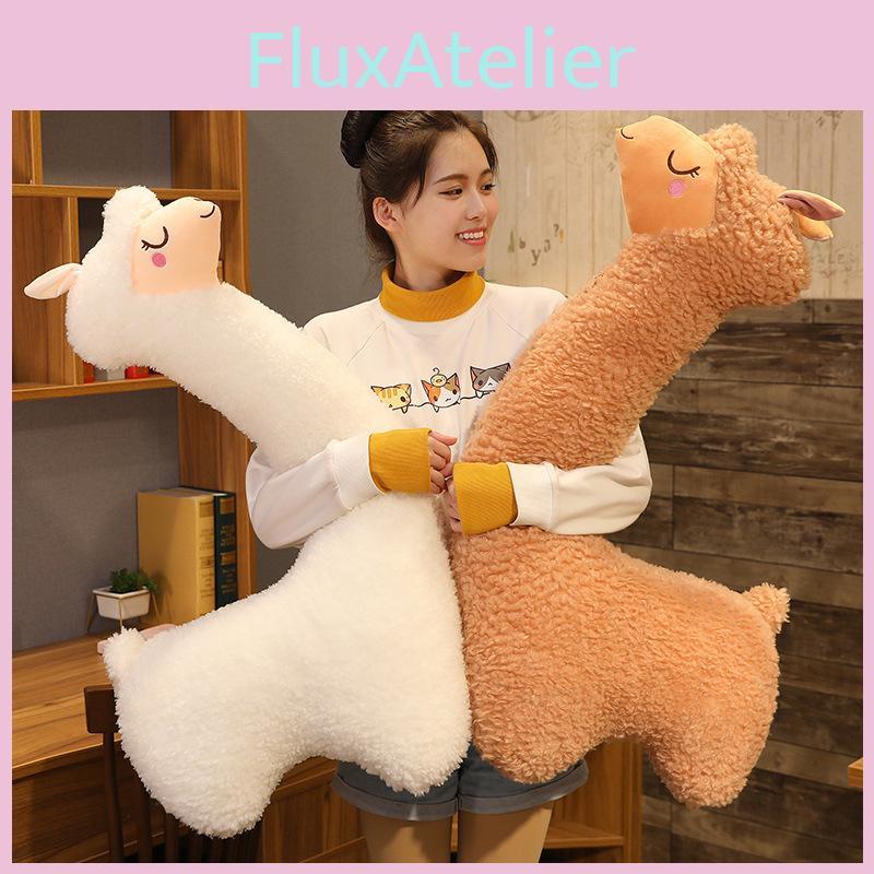 Cartoon Alpaca Animal Wool Toy Little Sheep Doll Girl Sleeping Companion Gift
