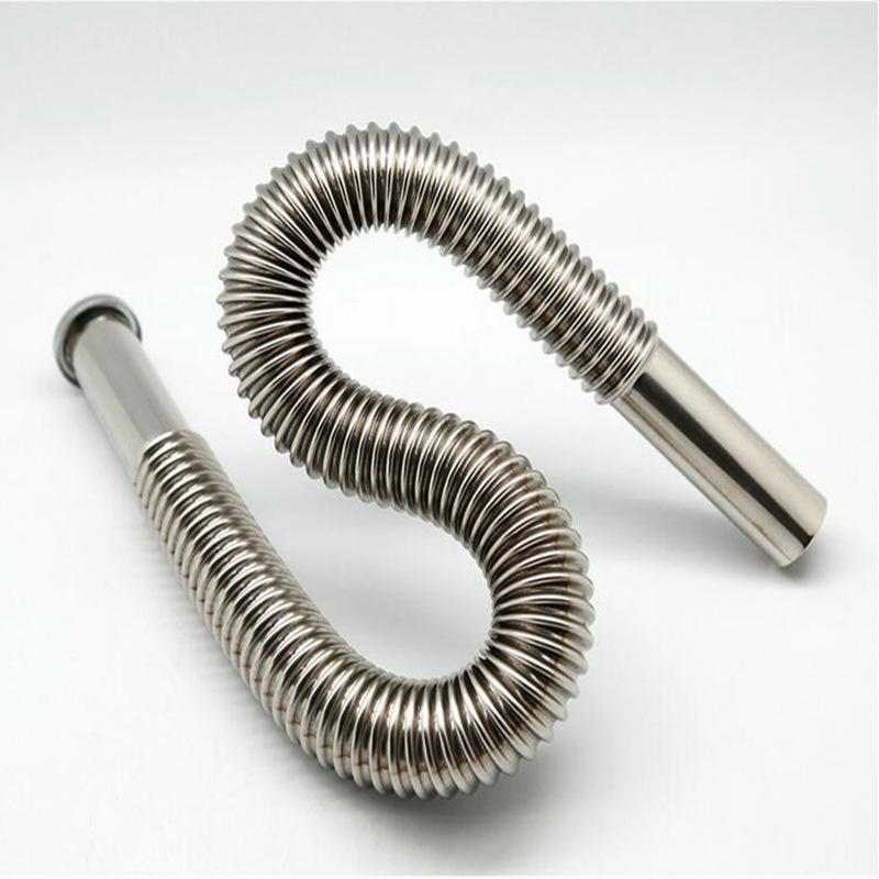 

Stainless Steel Vanity & Laundry Sink Drain Pipe 80 CM