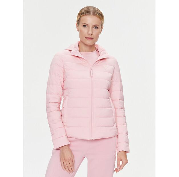 

Пуховик Guess Diann V4RL03 WF3X0 розовый Regular Fit XS