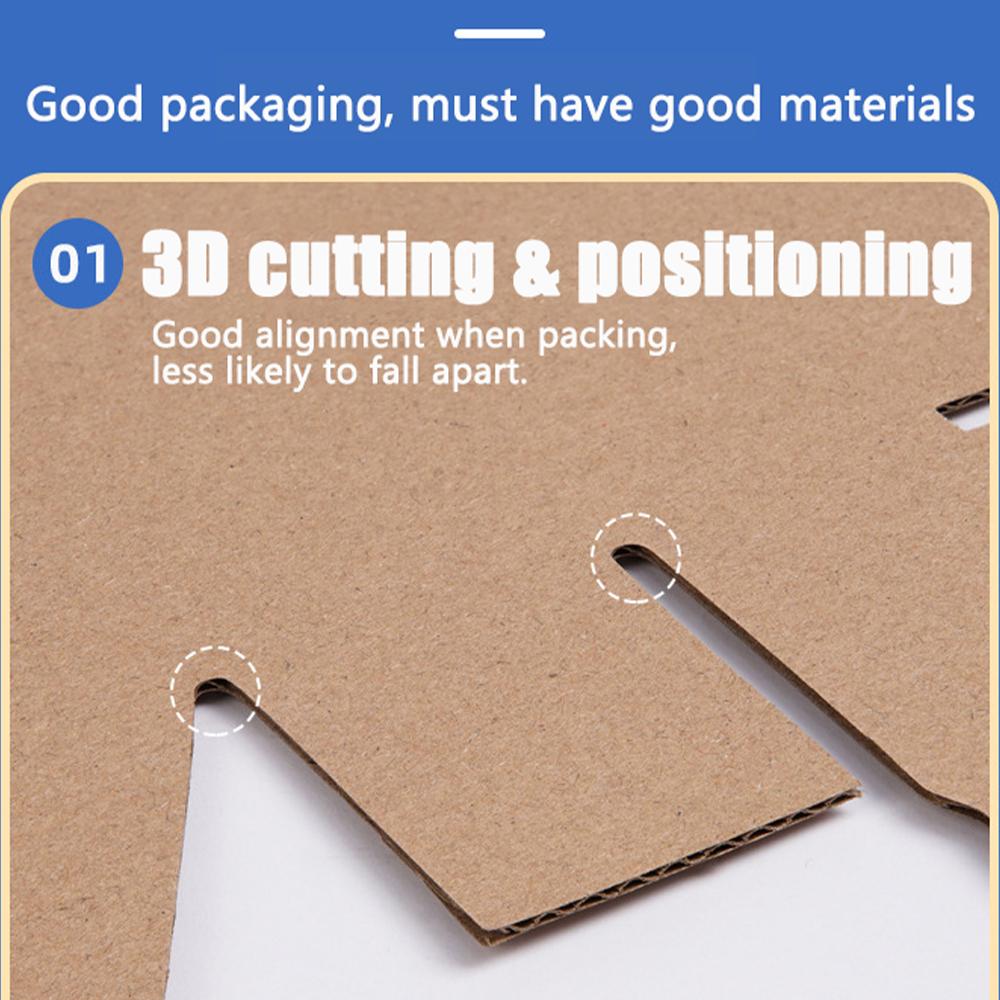 10Pcs Multi Size Brown Kraft Paper Gift Box Christmas Cookies Candy Packaging Box Wedding Gifts For Guest Handmade Soap Wrapping