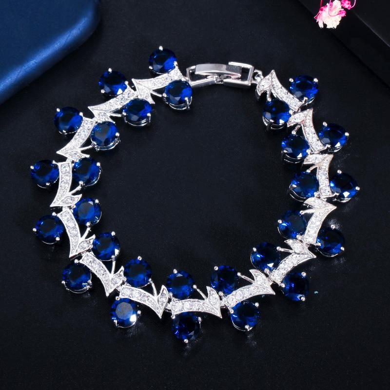 CMM 6 Colors Options Unique Multicolor Zircon Party Woman Tennis Bracelet Jewelry Gift