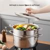 SUPOR 24cm 304 Stainless Steel Steamer & Soup Pot