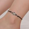 Vintage Turtle Charm Handmade Woven Ankle Bracelet Anklet Women Beach Jewelry