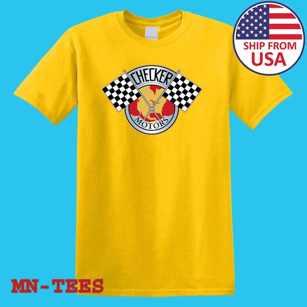 

Checker Motors Antique Classic Taxi Cab Yellow Size S-5XL XL