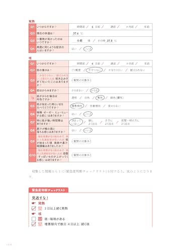 A guide to listening to symptoms for medical professionals: How to identify patients who require immediate attention