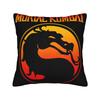 Pillow Cover Mortal Kombat Classic Poster Fashion Pillow Case For Sofa Couch Bed Living Room Pillowcases