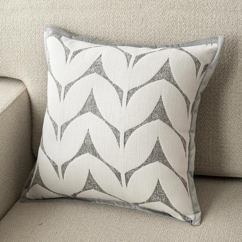 Skin-friendly Chenille Pillow Cover Cushion Cover (excluding Filling) Living Room Sofa Decoration Cushion Cover