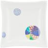 Arita Ware, Shinmine Kiln, Temari Crest, Square, 7-inch Plate, 55019