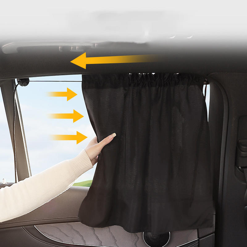 High Quality Car Sun Shade Curtains Side Window Sunshade Summer Sun Protection Light/UV Blocking Auto Privacy Blind Curtain