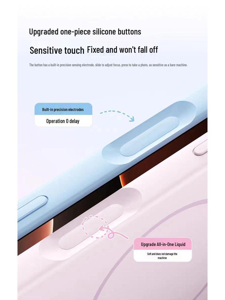 Magnetic Liquid Silicone iPhone Case: Compatible with Apple 17, Enhanced Aesthetics, Large Window Design.