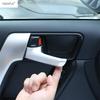 Car Inner Door Handle Bowl Decoration Cover Trim For Toyota Land Cruiser Prado FJ150 150 2010 -  Matte Accessories Interior