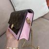 [Pre-Owned] Flore Classic Monogram Chain Bag - Excellent #FJYSER