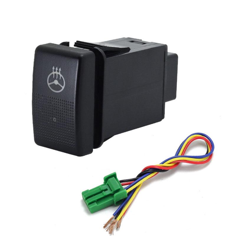 1PC music Radar Parking Sensor speaker Recorder Monitor Front Fog Light Spotlight Switch Button For Great Wall Haval