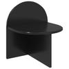 Nightstand Black Oak 40 X 35.5 X 45.5 Cm Engineered Wood