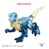 Non-Toxic Jurassic Dinosaurs World Velociraptor Triceratops Indominus T-Rex Model Building Blocks Assemble Educational Toys For Kids Gifts