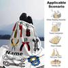 Tools And Gears Blanket With Customizable Name Four Seasons Comfortable Shawl Blanket Suitable For Home Travel Camping Office Decoration Perfect Gift
