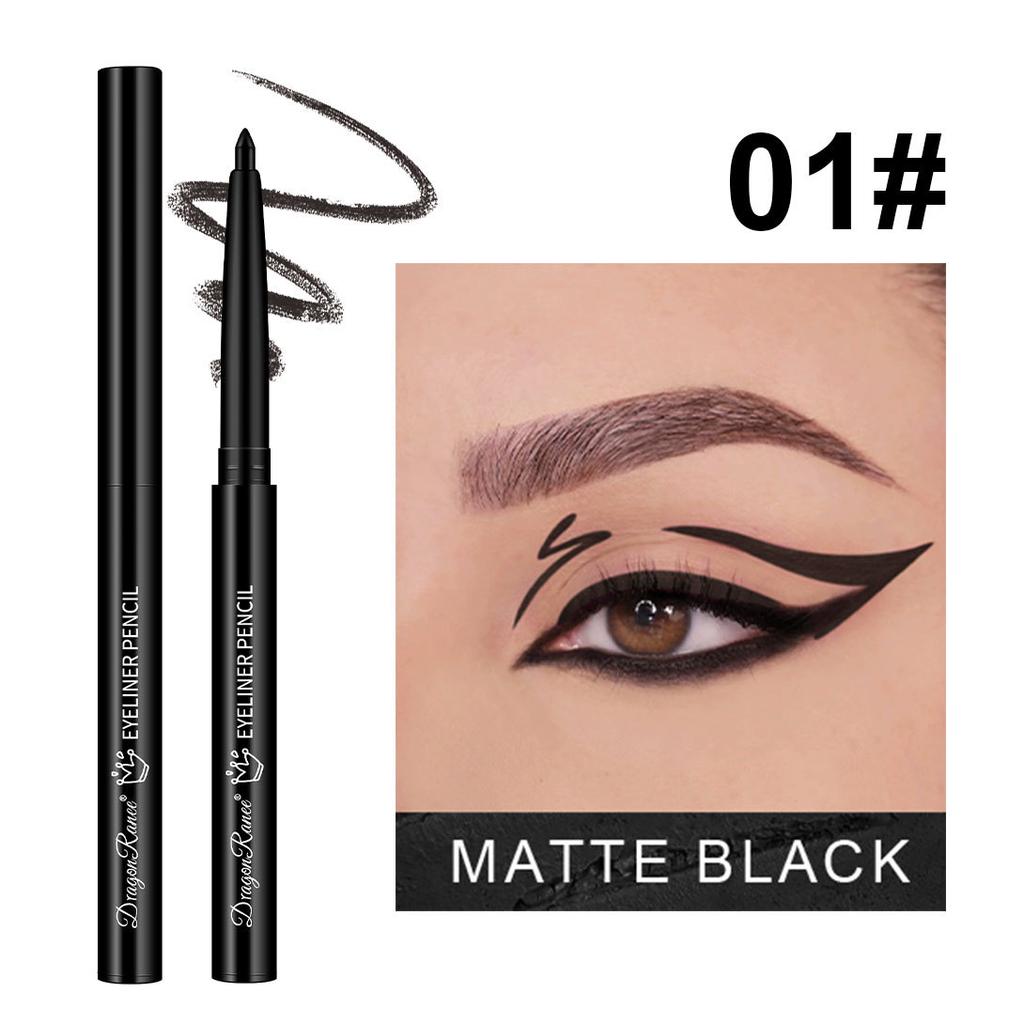 Matte Brighten Lying Silkworm Eyeliner Gel Pen Waterproof Quick Drying Pink Brown Ultra Fine Eye Shadow Pen Not-Smudge Makeup