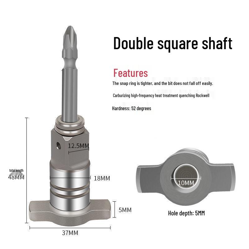 Universal Dayi 2106 Cordless Electric Wrench: Brushless, Multifunctional, Square Drive, Hexagonal Output Shaft