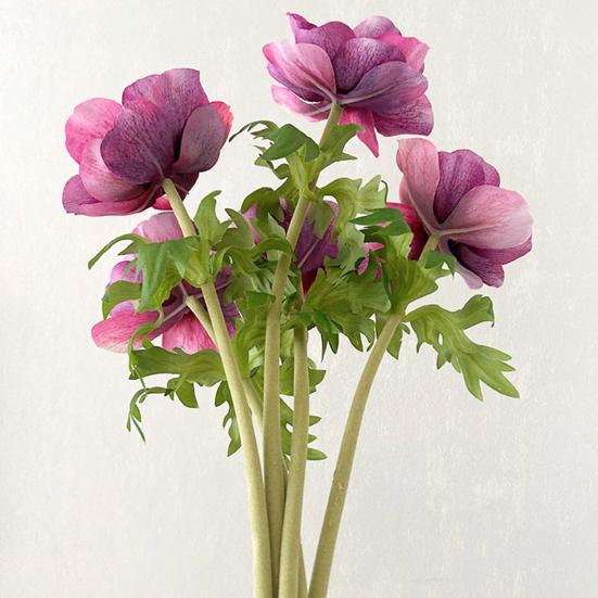 Artificial Flower UV Resistant Realistic Fake Silk Flower Stem Home Office Wedding Party Indoor Outdoor Faux Bloom Table Centerpiece
