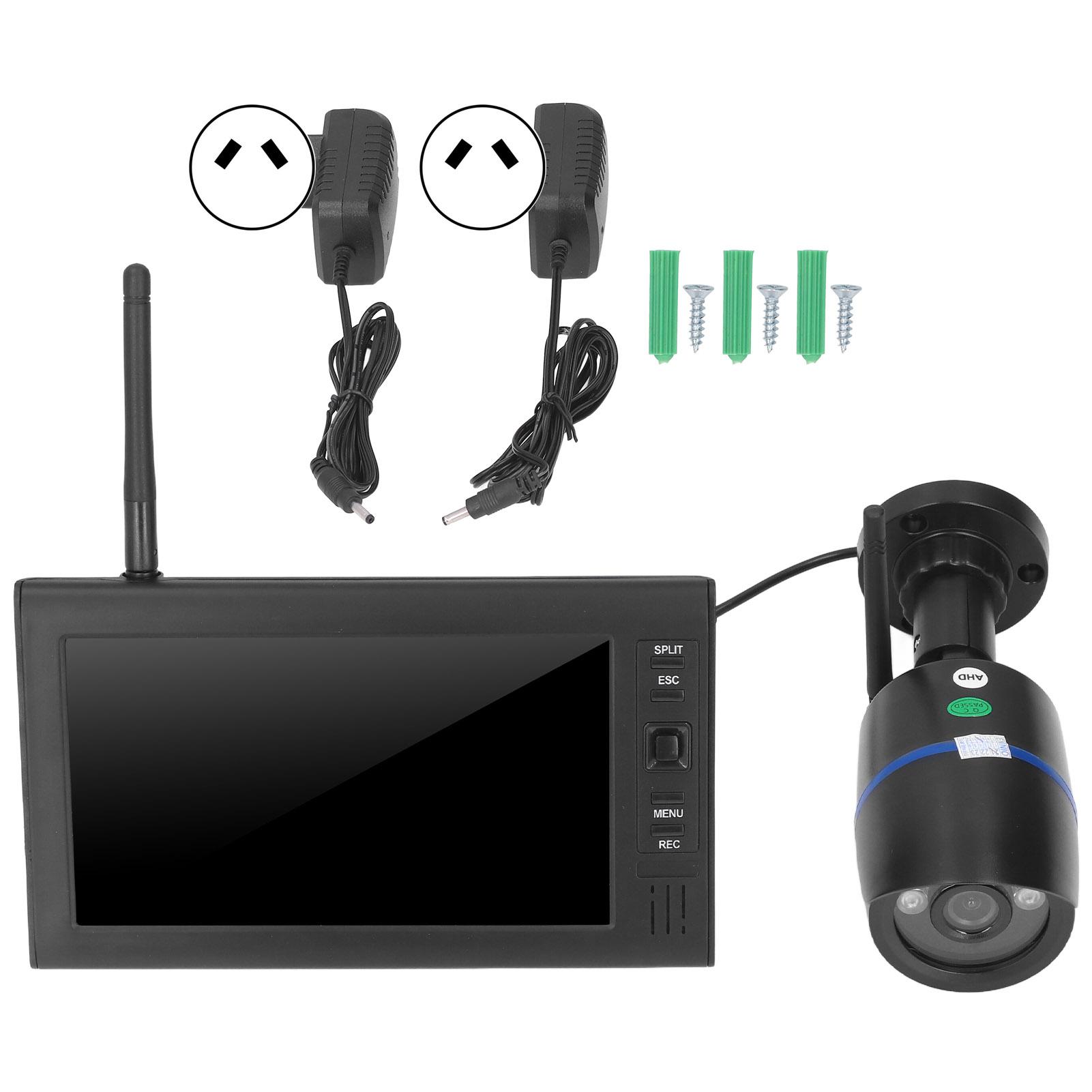 

7in High Definition 720P Infrared Camera Wireless Surveillance Camera 4 Channel DVR Household Video