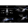 SOWOFA Helicopter Remote Control Multi-Purpose Helicopter with 6-Axis Gyroscope, High Suspension Barometer, High-Flow Optical Positioning (Dual Batter