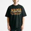 T Shirt Groovy Mamas Hippie Floreale Pace Vintage Gift Mother's Day Vintage T-shirt Washed Fashion Stylish Graphic