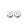 5Pcs Stainless Steel 9mm Round Gold Color Shell Crsoo Moon Charms Beads for DIY Women Necklace Jewelry Making Bracelet Supplies