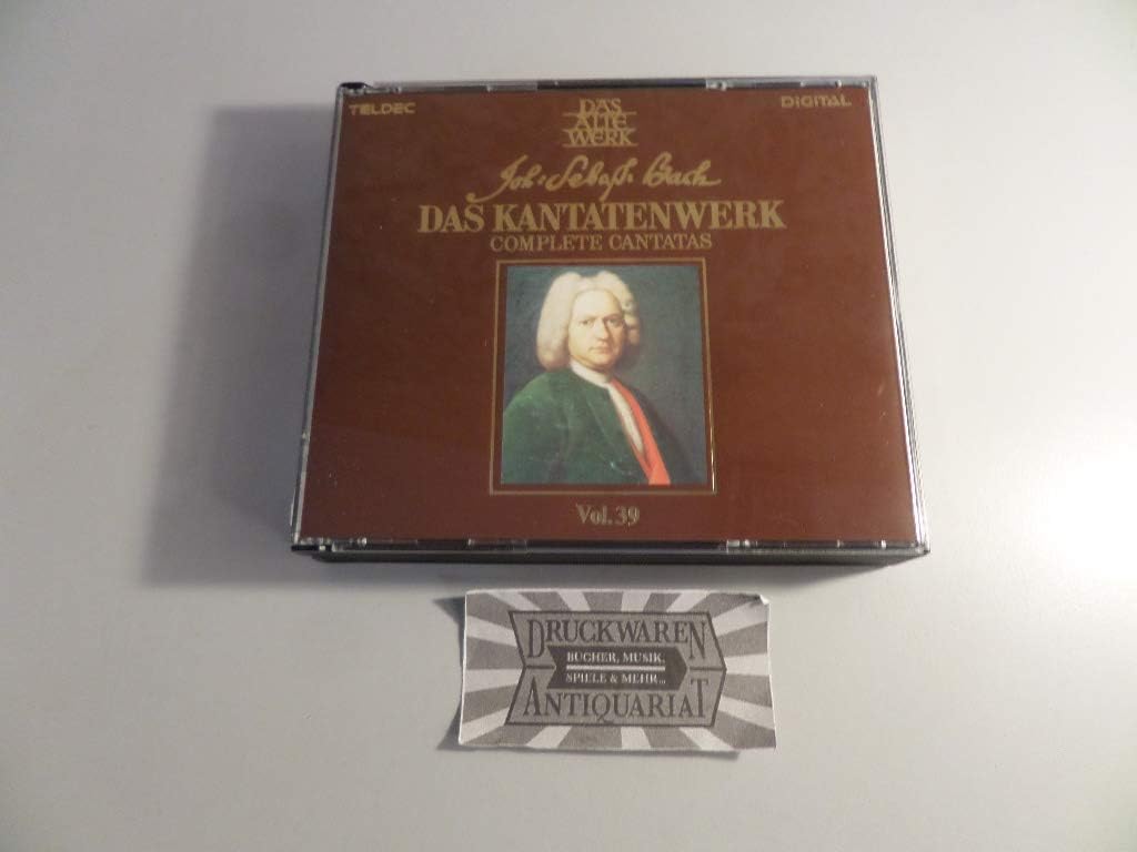 

CD BACH,J.S. - Cantata-Volume. 39 835658 Japan Classical Used