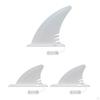 Surfboard Fin PVC Surf Spare Parts Professional Accessory for Inflatable Kayaks White