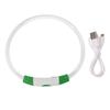Tube Shape Dog Collar USB Charging Light Collar Safety Design LED Collar  Puppy