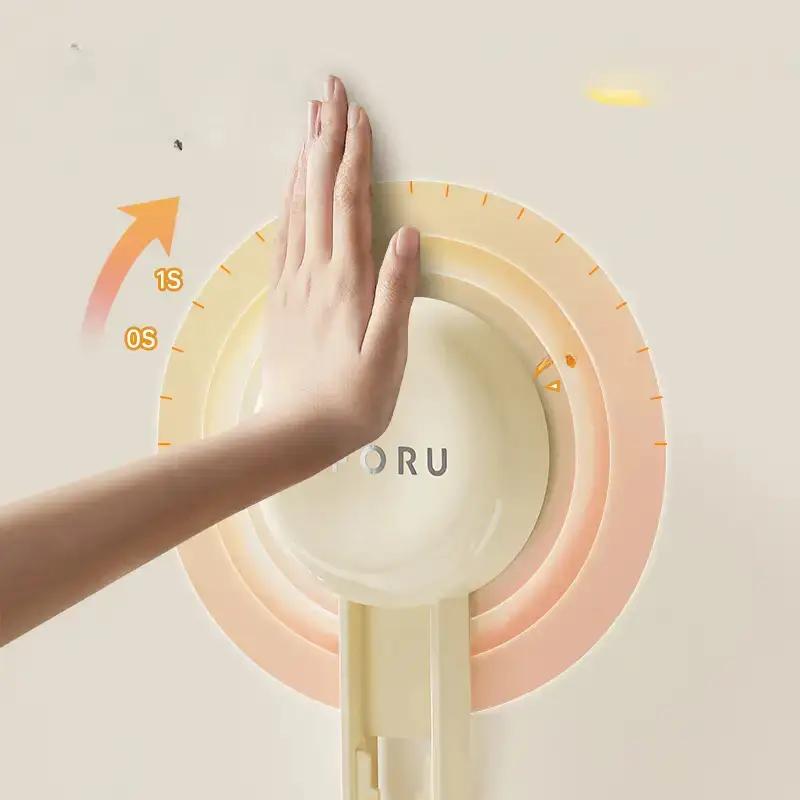 Suction Cup Slippers Rack Vacuum Press Strong Punch-free Hook Bathroom Door Suction Cup Sticky Hook Slippers Rack