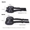 Knee & Elbow Protective Pads Set for Outdoor CS Paintball Game Cycling Safety Skateboarding Gear Skates Knee Protection Guard